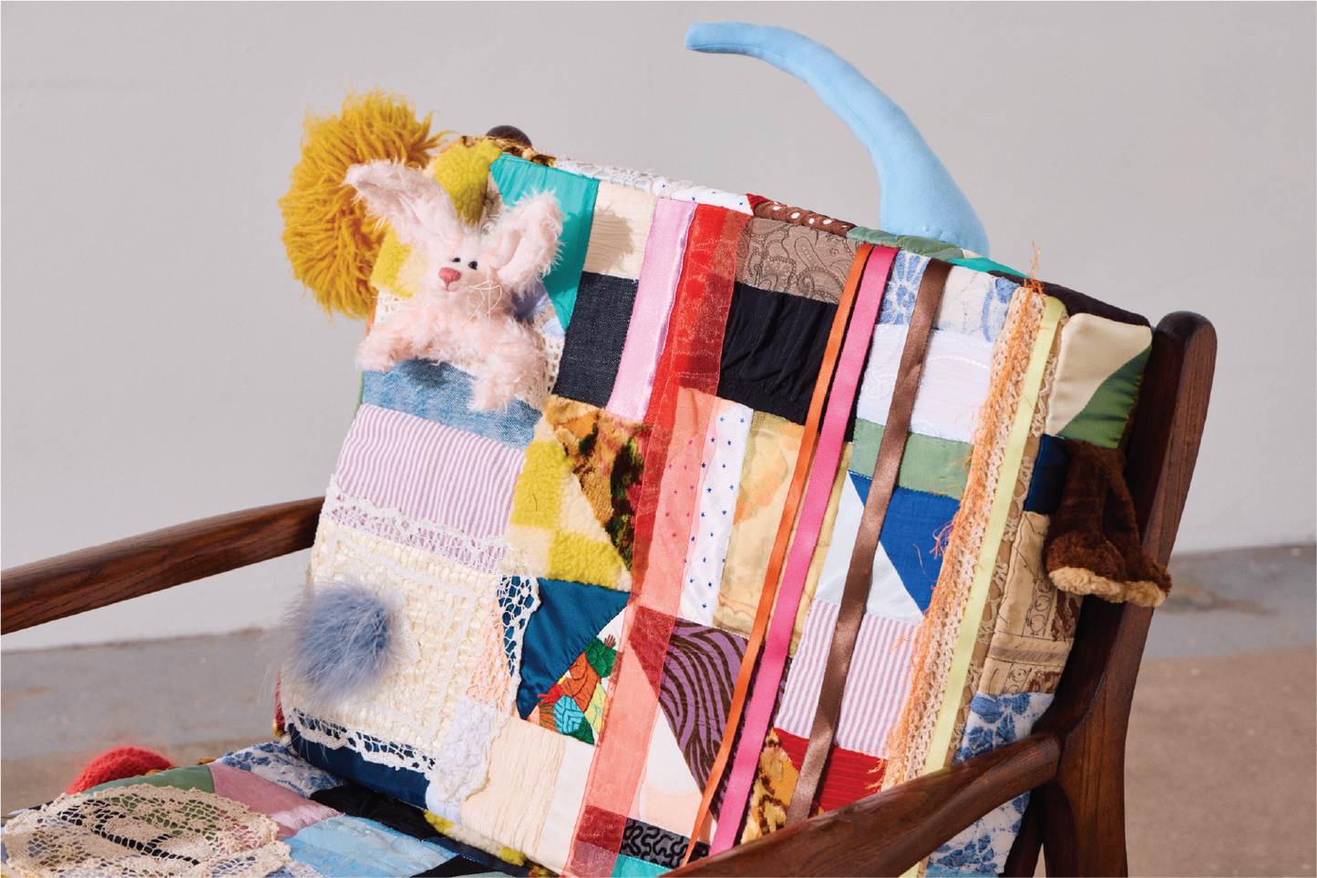 QUILTED CHAIR OF DREAMS AND MADNESS