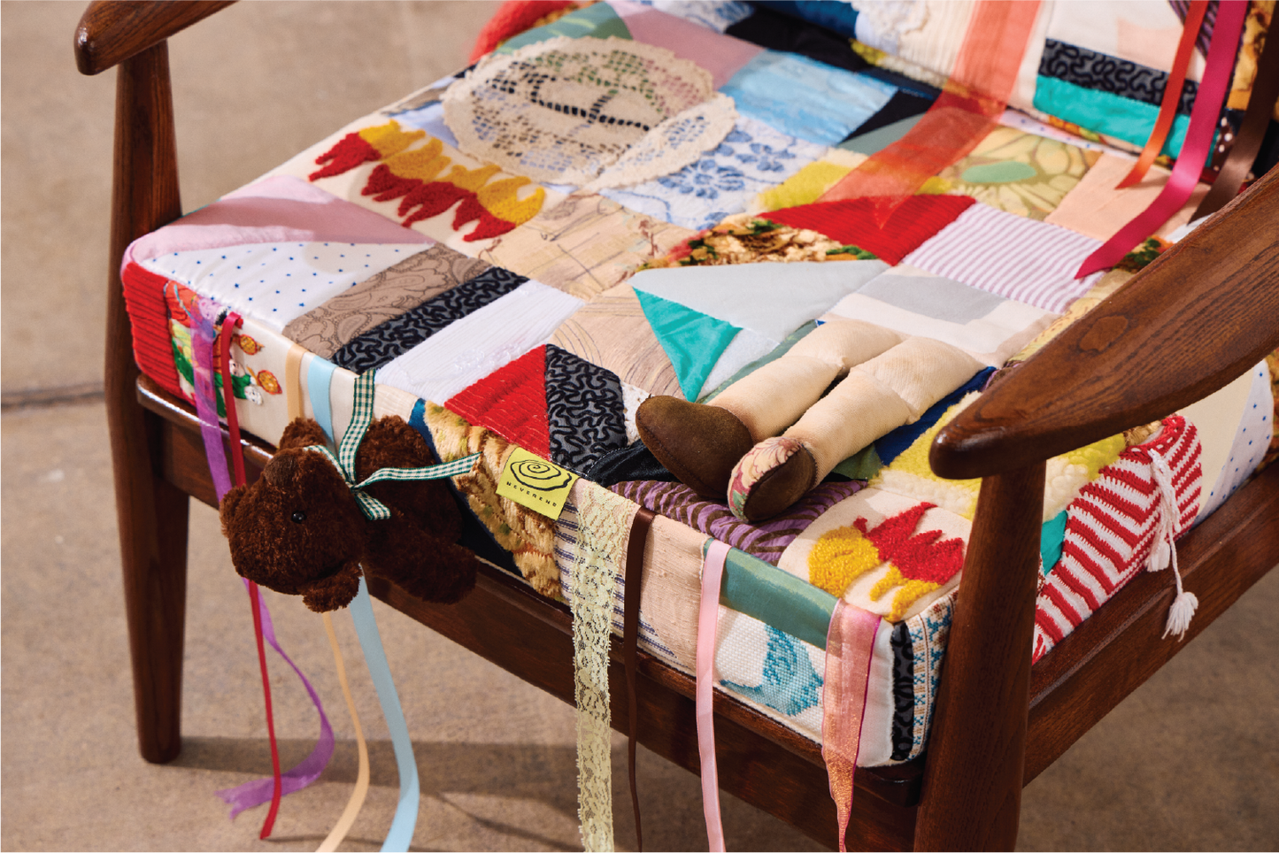 QUILTED CHAIR OF DREAMS AND MADNESS