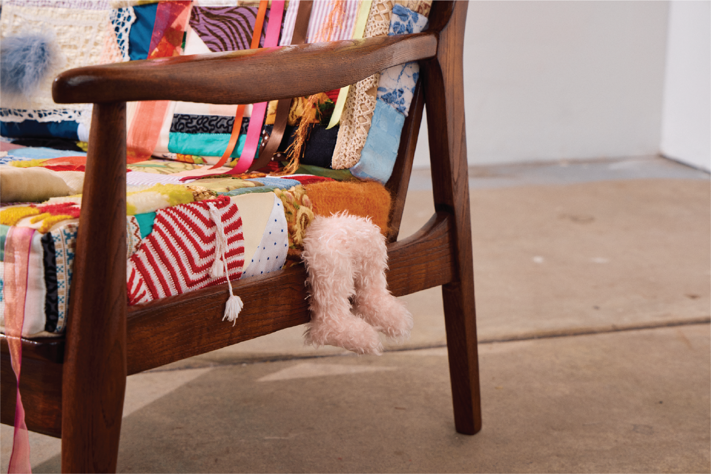QUILTED CHAIR OF DREAMS AND MADNESS