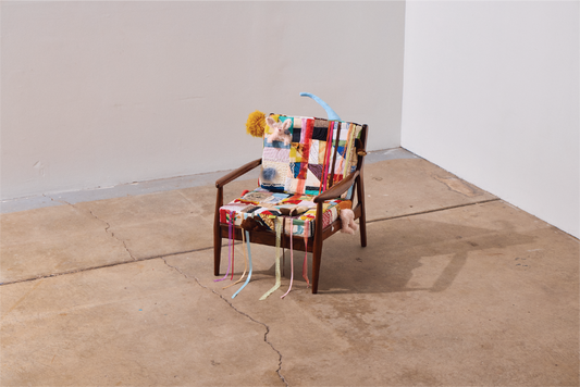 QUILTED CHAIR OF DREAMS AND MADNESS