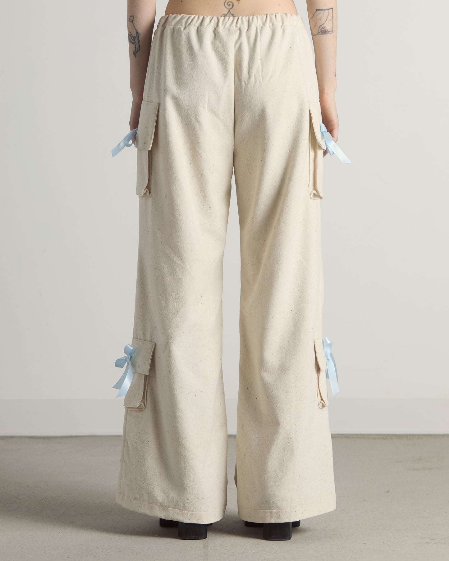 SILK NOIL PLENTY POCKET PANT