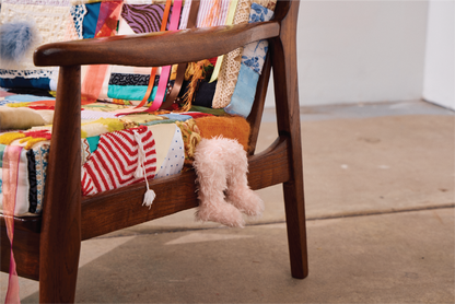 QUILTED CHAIR OF DREAMS AND MADNESS