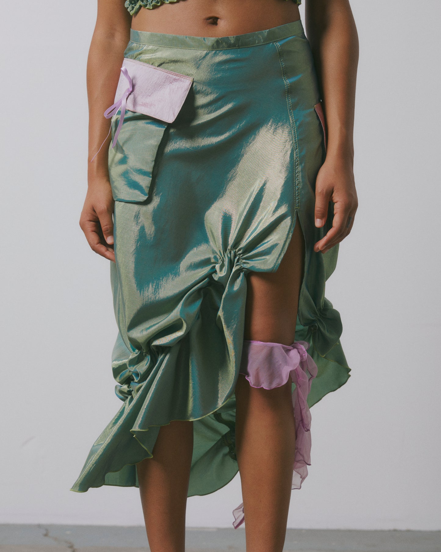 BUTTERFLY SHADOW CARGO SKIRT